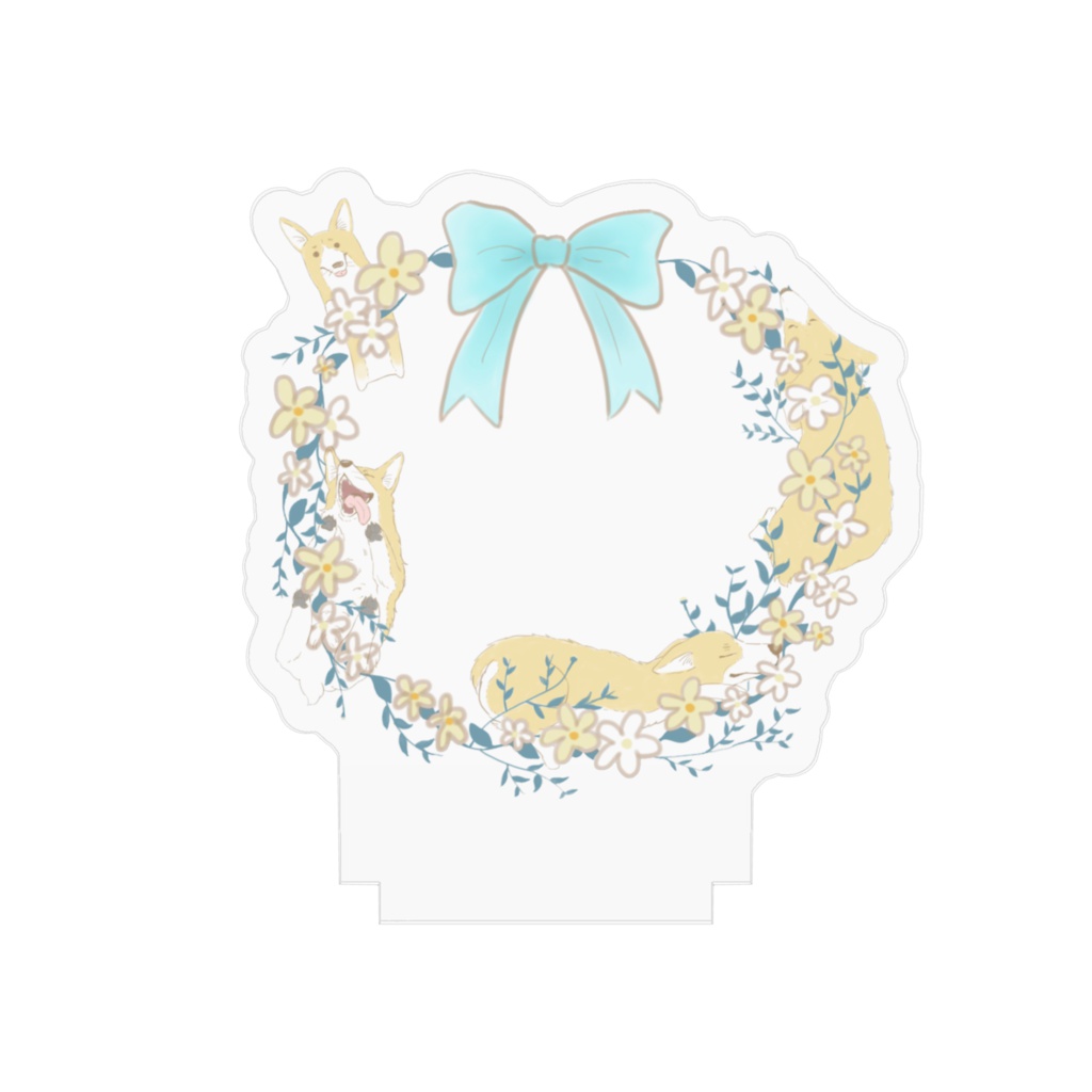 コーギー(しげお)リースのアクリルスタンド