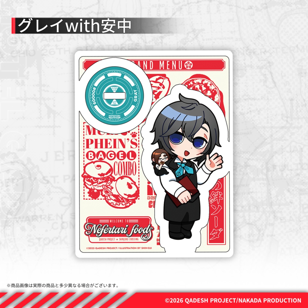 ◤リアルグッズ◢ カデシュ・プロジェクト コラボカフェ アクリルスタンド