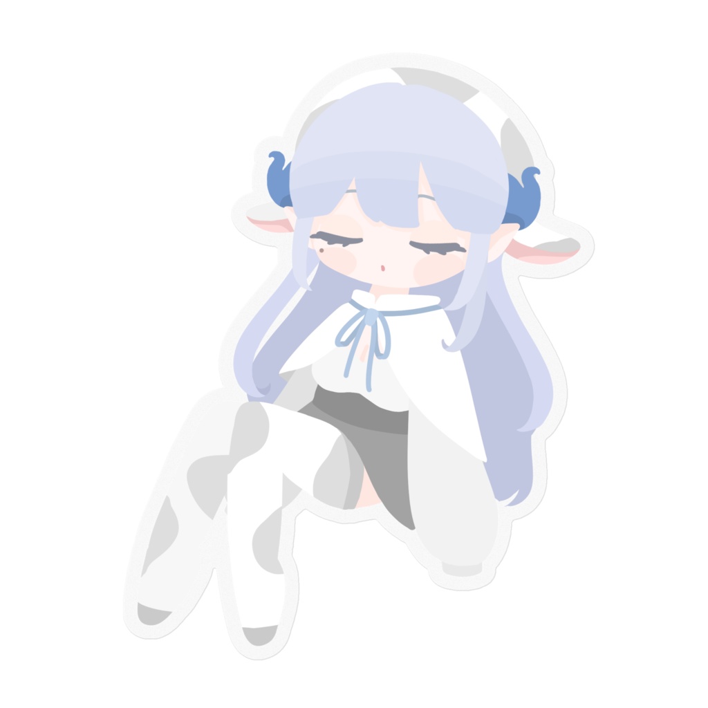 すやすやよるちゃん ステッカー