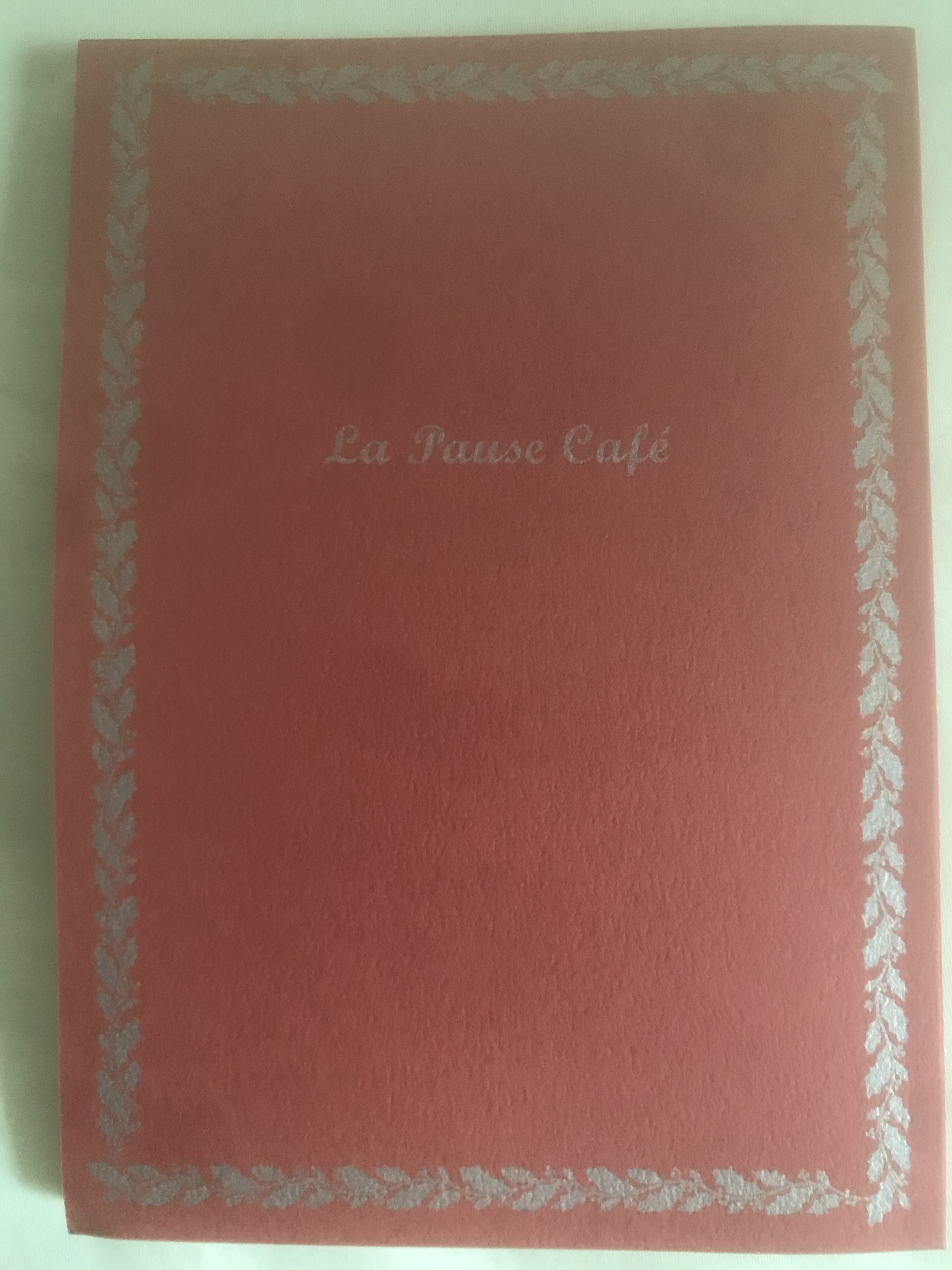 ジョゼウィラ短編集「La Pause Café」