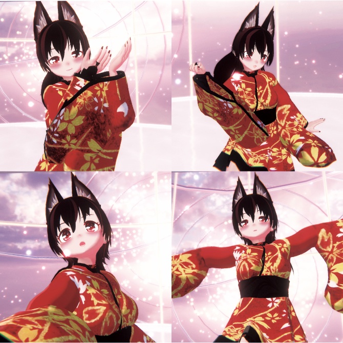 【PB対応】オリジナル3Dモデル「夜叉姫」