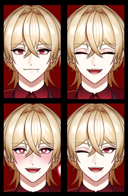 【Live2Dmodel】赤い吸血鬼 / Red Vampire【VTS対応/ok】