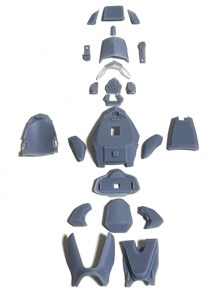 3Dプリンター製 UVレジン組立キット 1/12 GストライダーTYPE