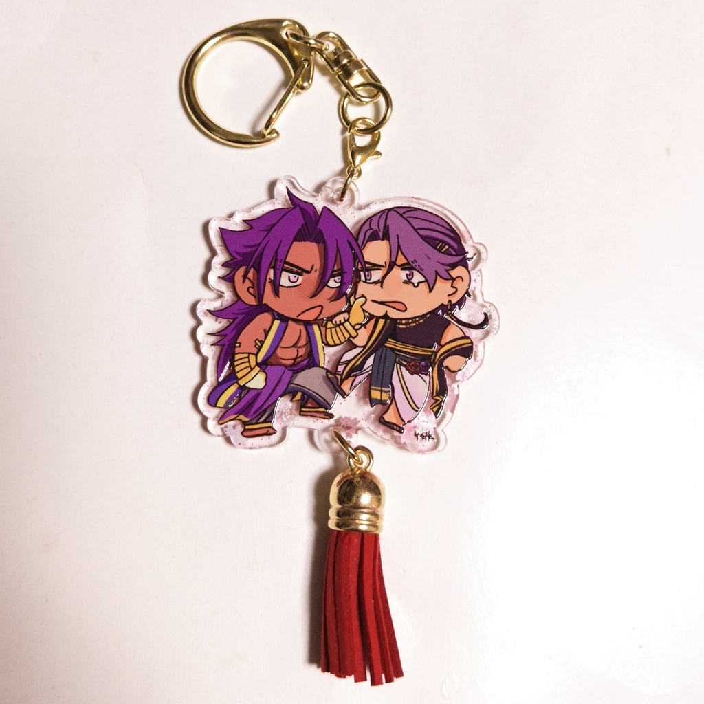 桜！けんか！アクリルキーホルダー