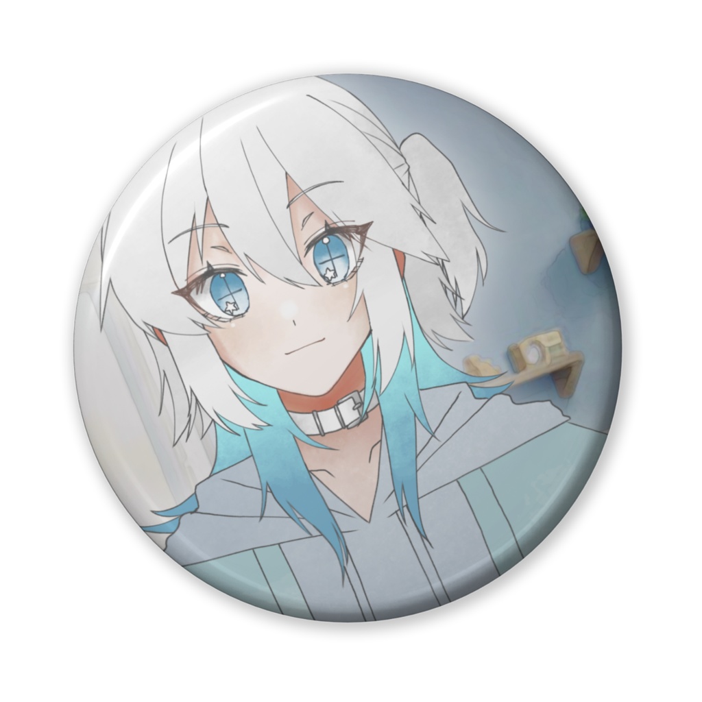 白井らいす オリジナル缶バッジ