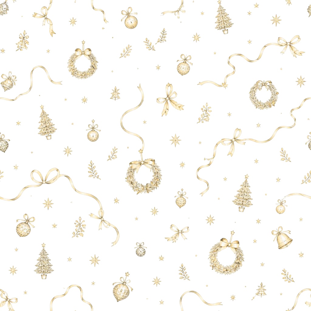 クリスマス用デジタルペーパー