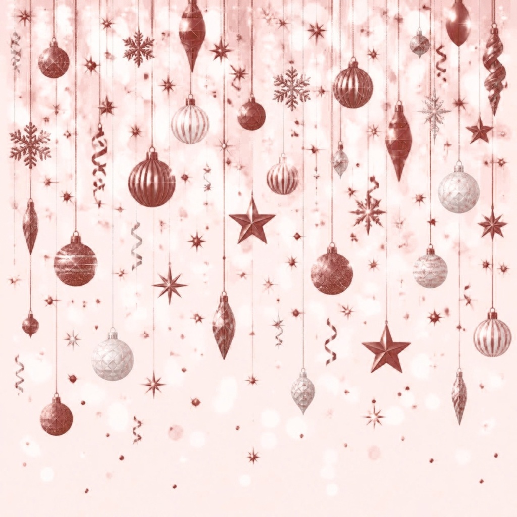 クリスマスラッピングデジタルペーパー