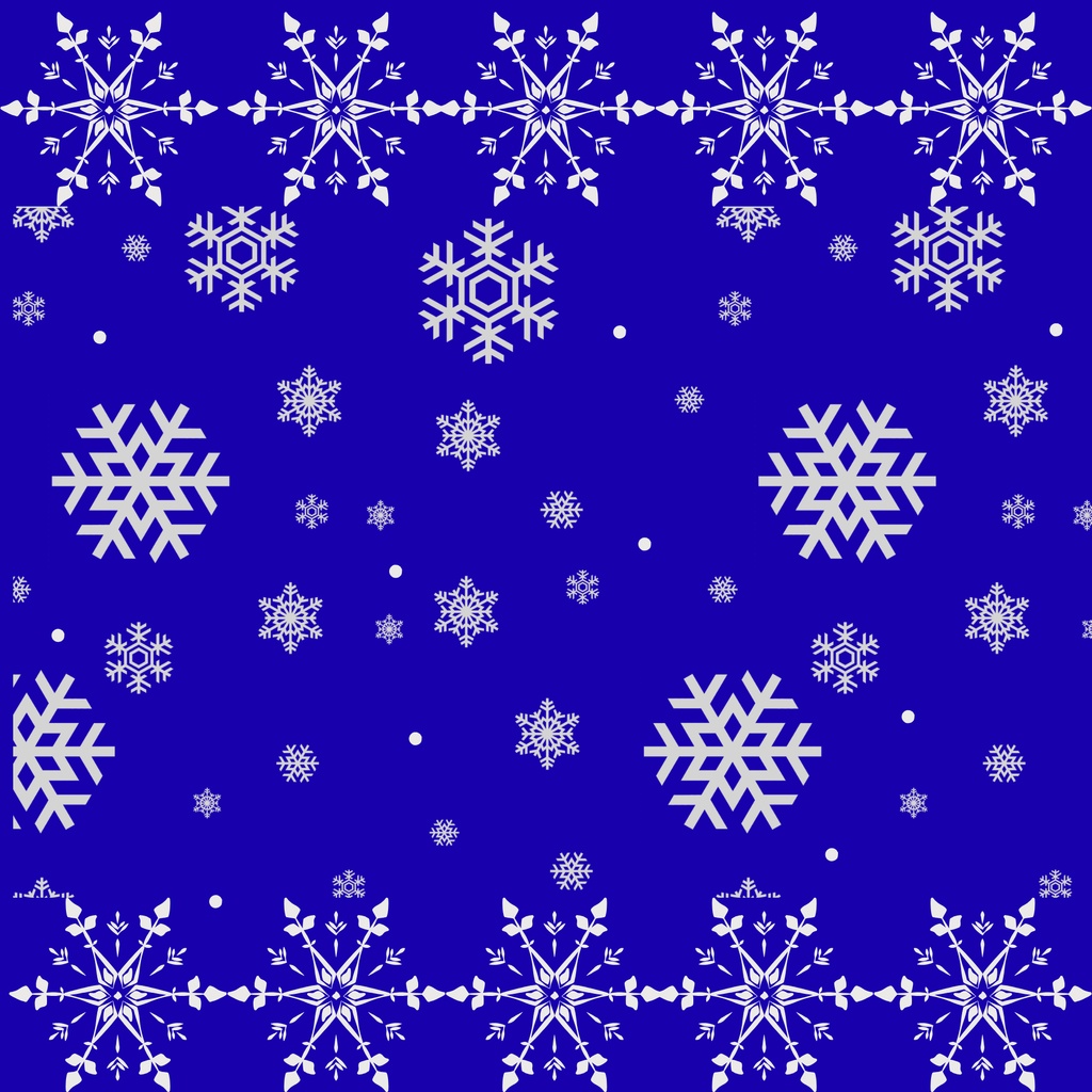 雪のクリスマスデジタルペーパー