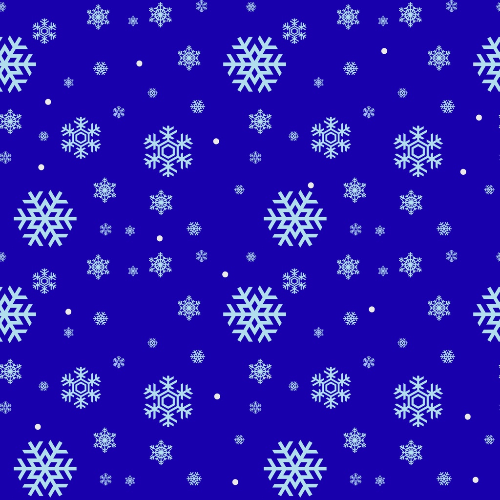 雪のクリスマスデジタルペーパー