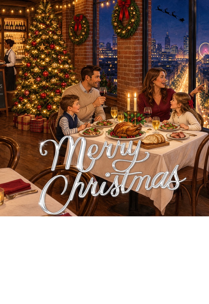 クリスマスポストカード
