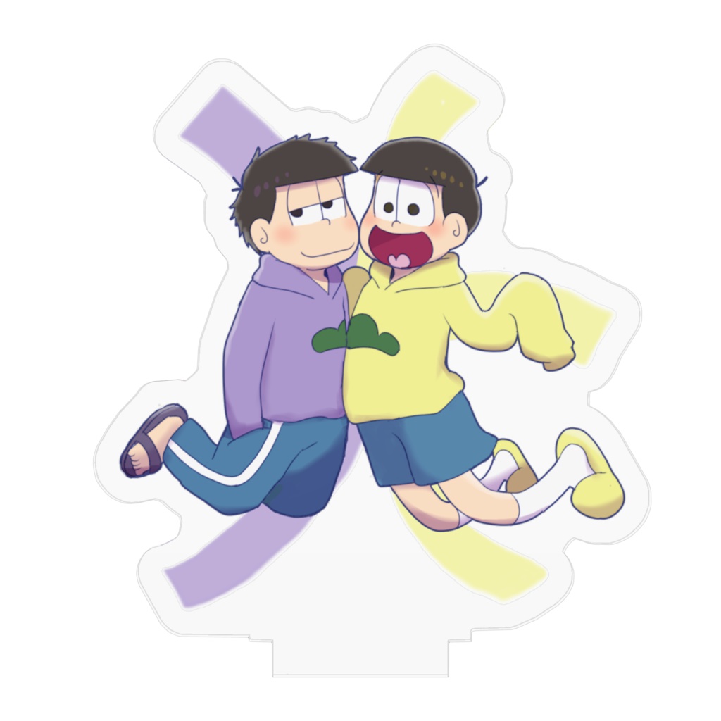 数字松アクリルフィギュア