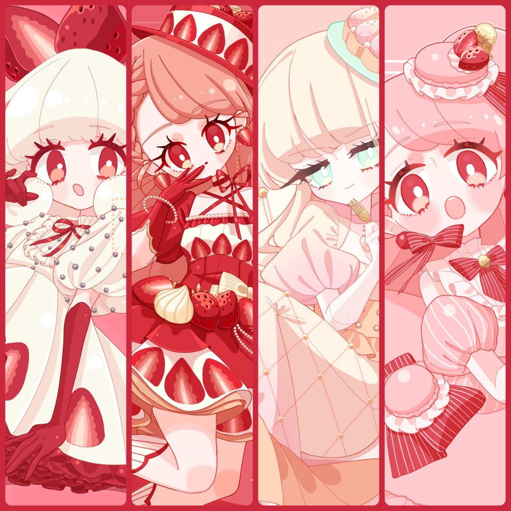 イラスト集【Very Berry Pâtisserie】