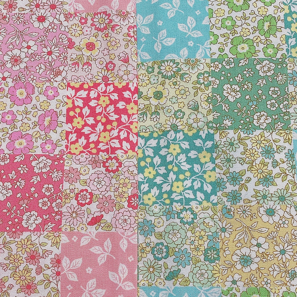 花柄✿ 切替風シャツ