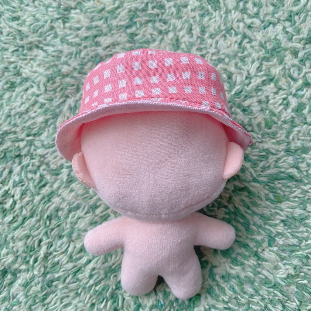 バケットハット⬛︎無地×チェック柄