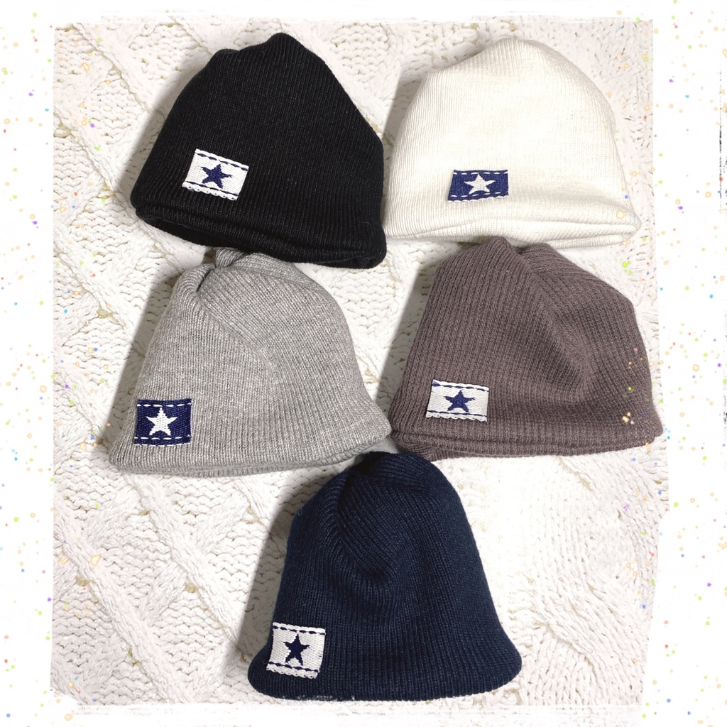 ニットキャップ█monotone