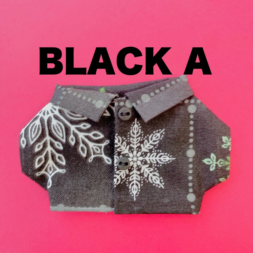 雪の結晶■ボタン付きシャツ