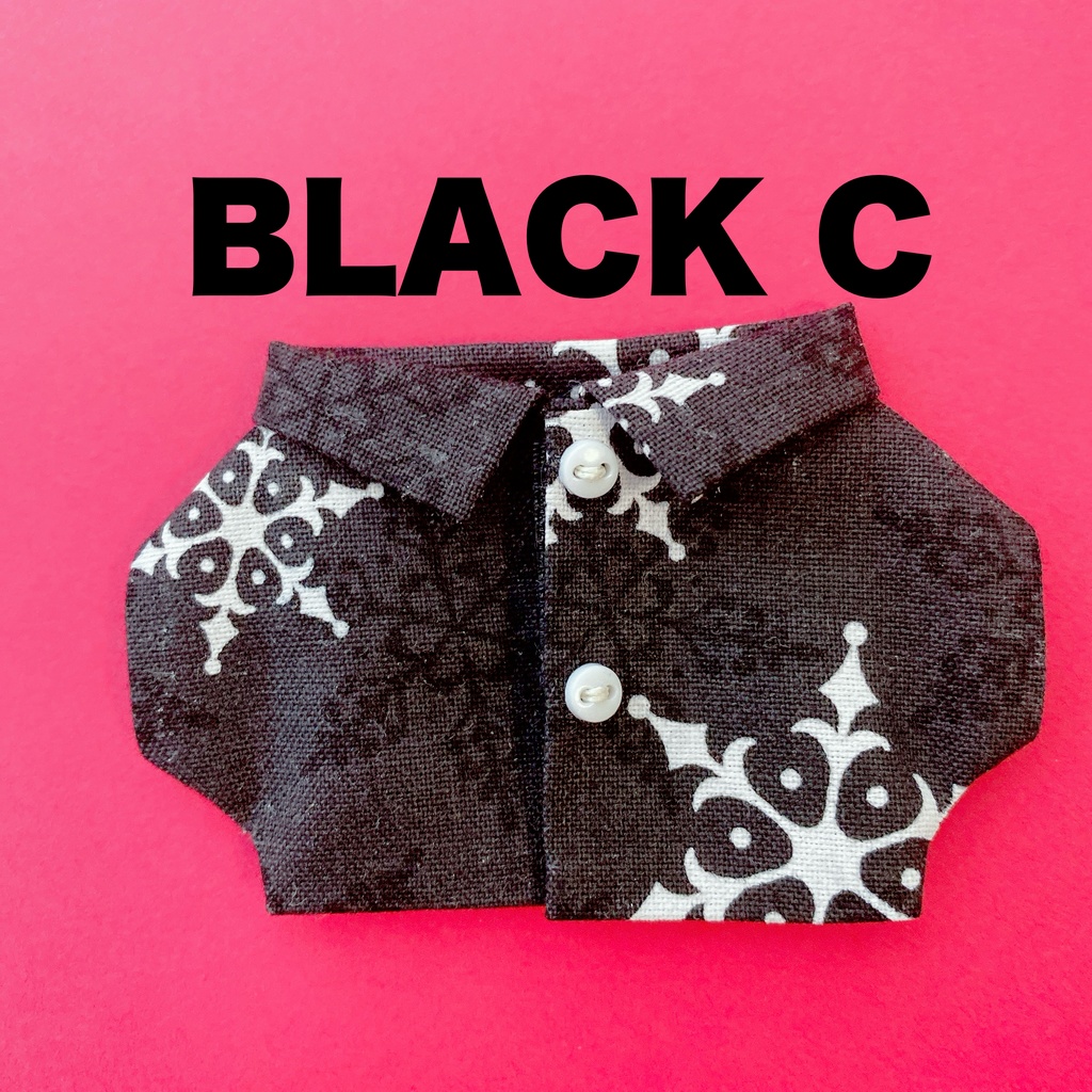 雪の結晶■ボタン付きシャツ