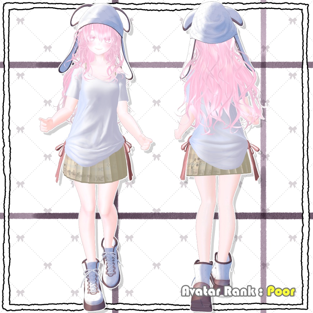 オリジナル3Dモデル「Cizuku -シズク-」ver5.0.2