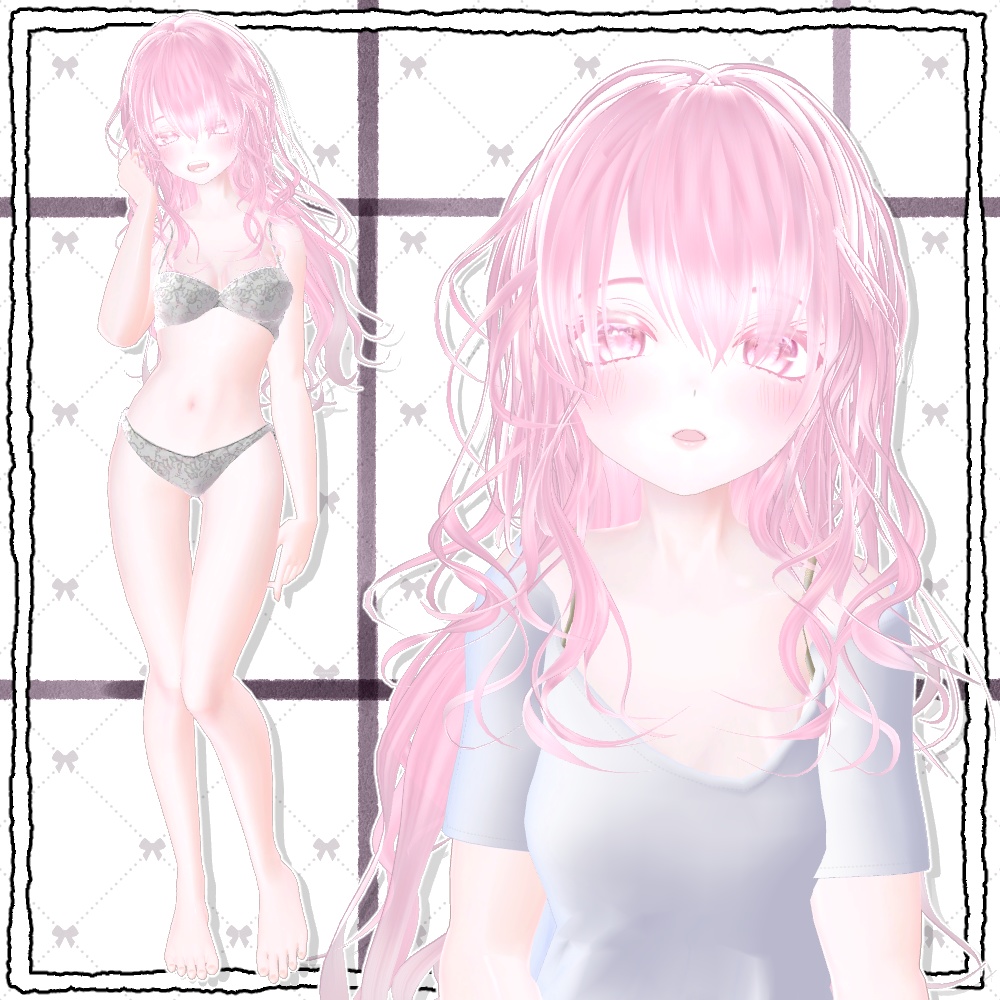 オリジナル3Dモデル「Cizuku -シズク-」ver5.0.2