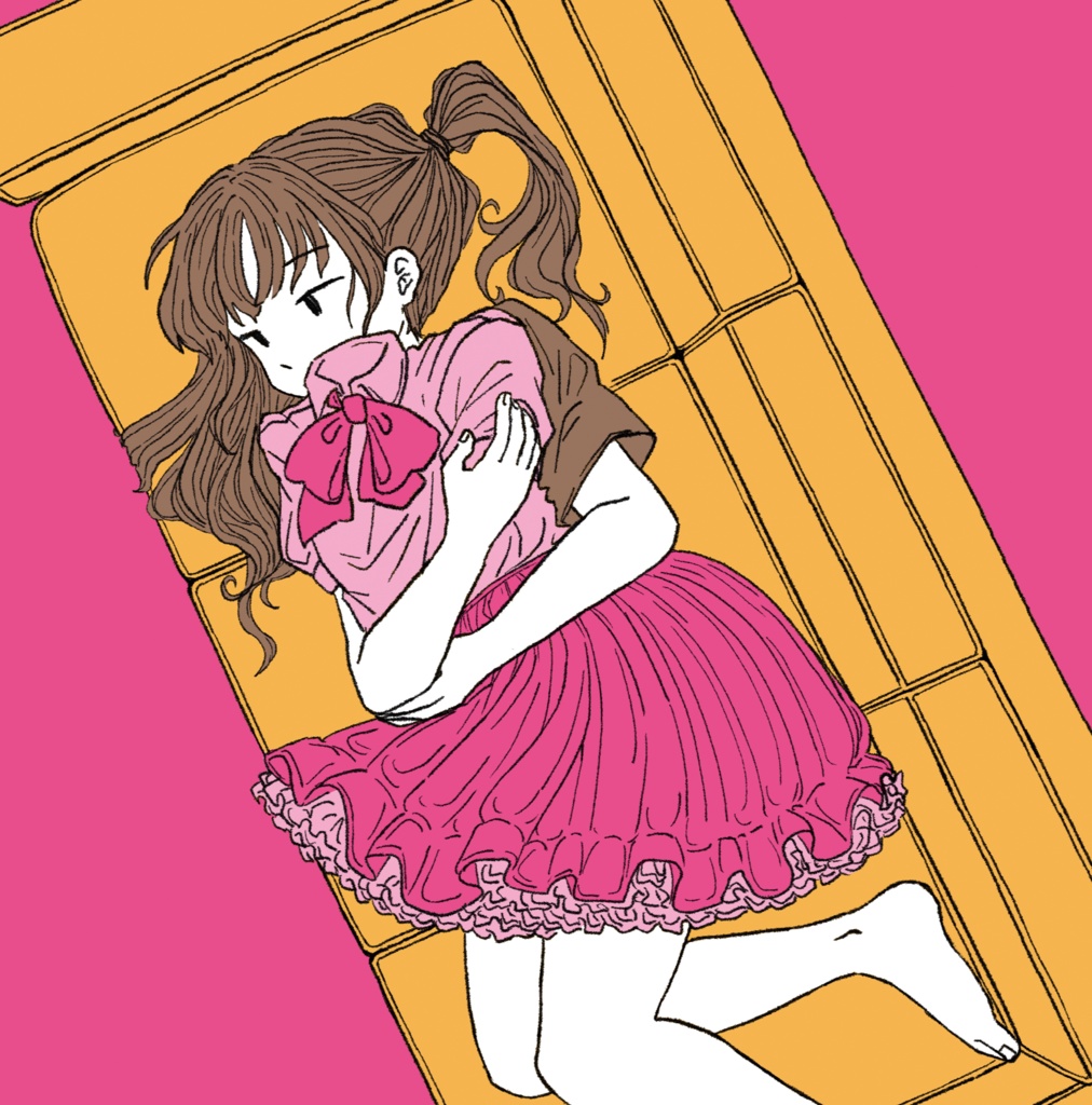 スポットライト / 金網の向こう。