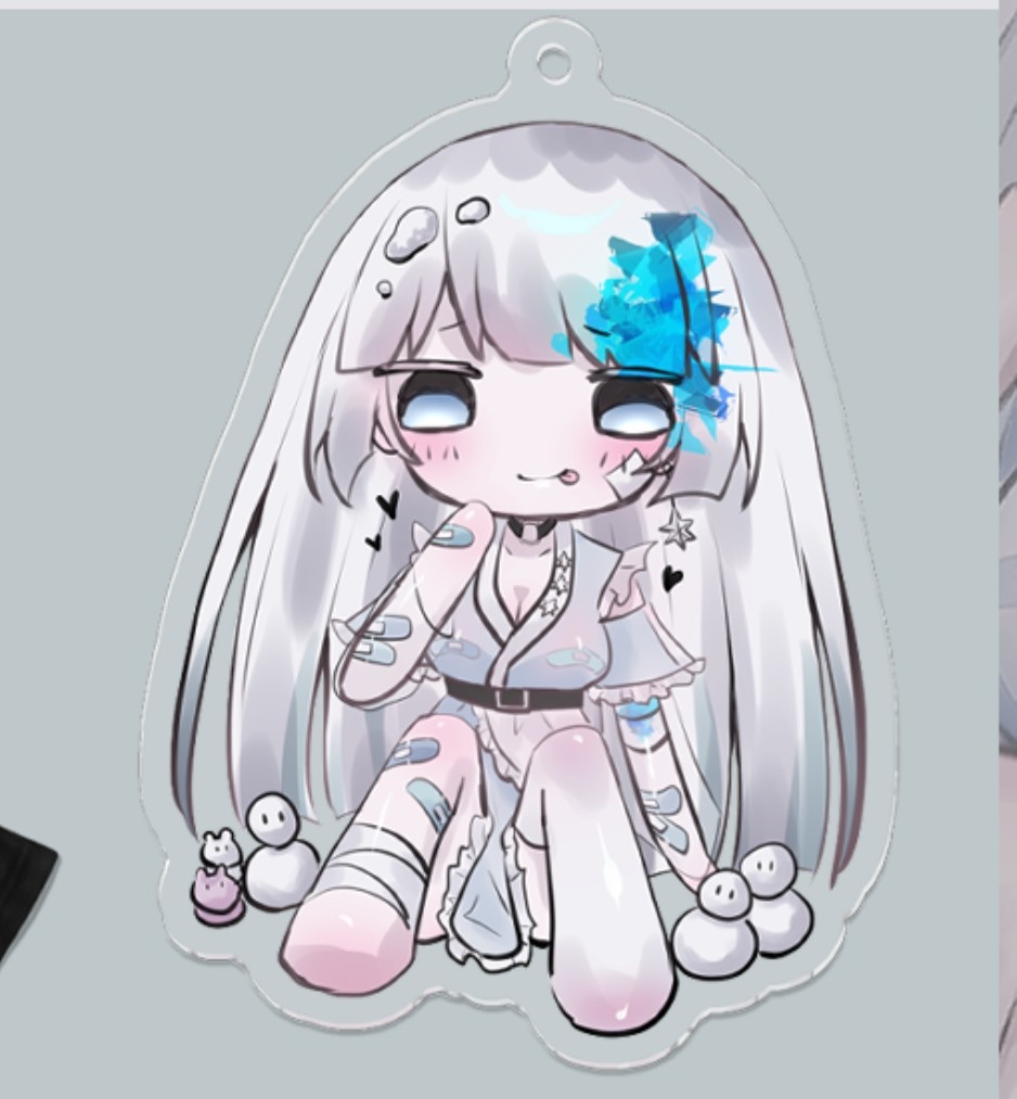雪♀ちゃん_アクキー