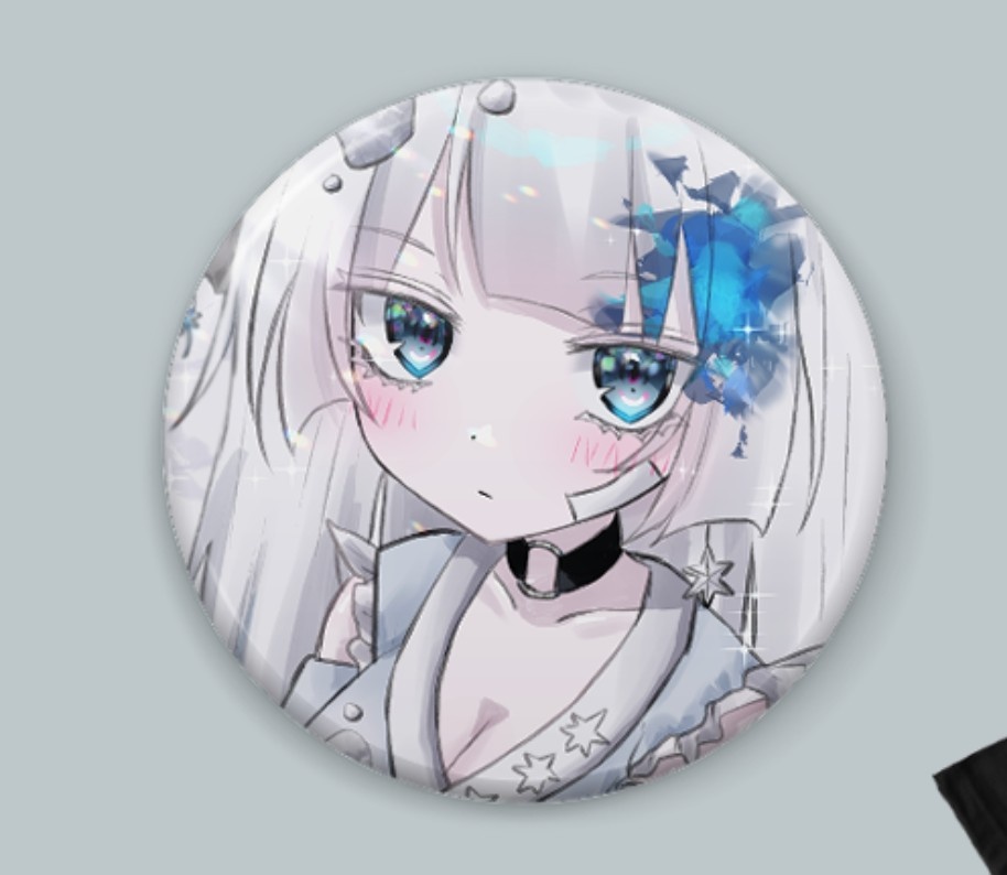 雪♀ちゃん_缶バッジ