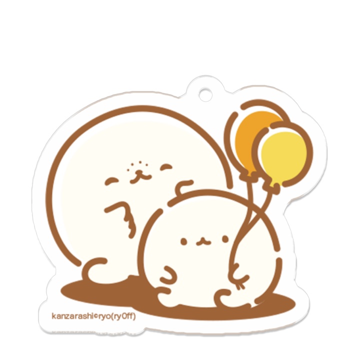 かんザラシ アクリルキーホルダー(pixivFACTORYより発送)