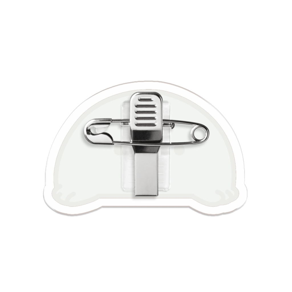 かんザラシ クリップバッジ(pixivFACTORYより発送)