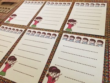 散髪レターセット