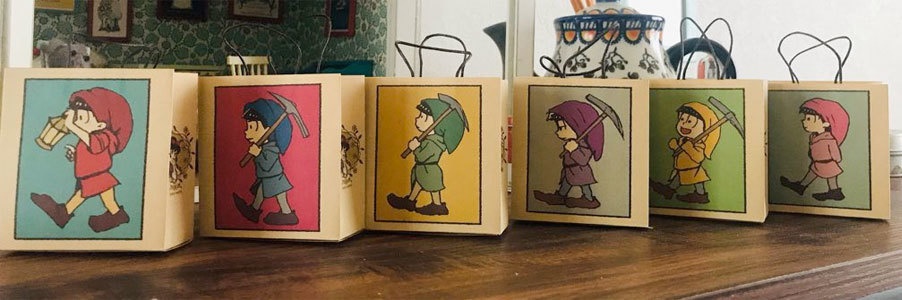 6人の小人 紙バッグ