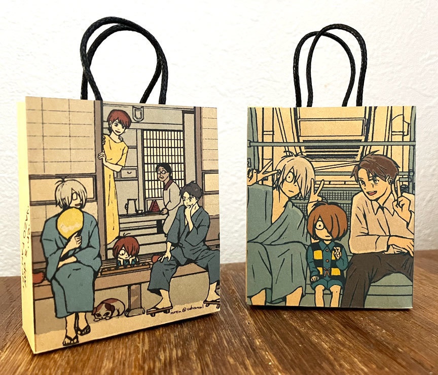 豆バッグ　２種　鬼太郎、ゲゲ郎、水木