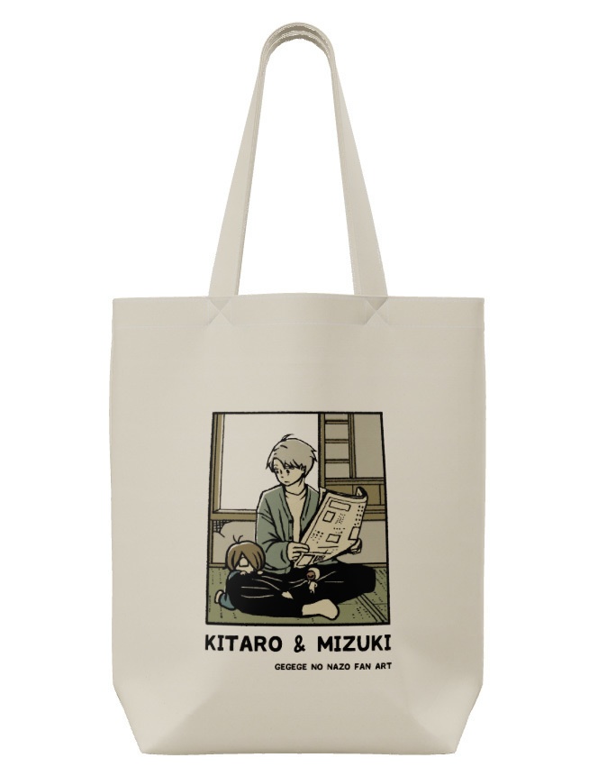 トートバッグ　鬼太郎と水木　