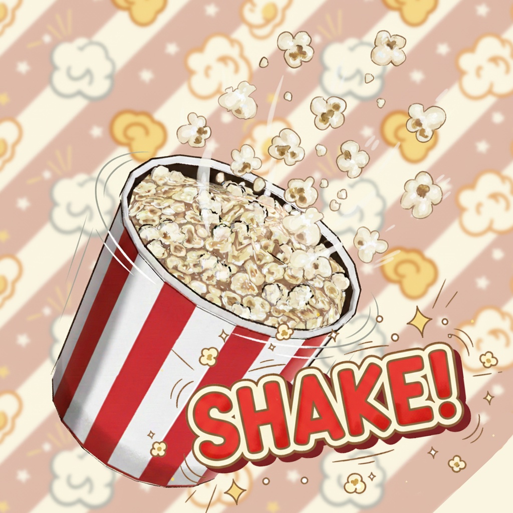 Popcorn ポップコーン 팝콘 gimmick