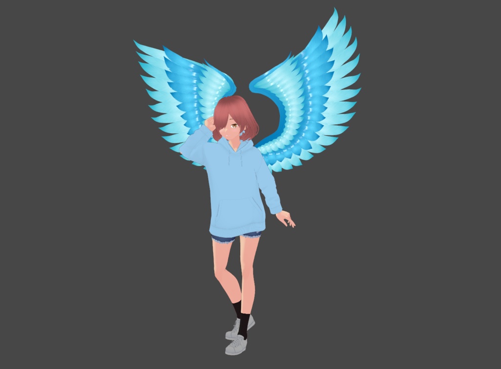 Angel Hover Wings - 20 variations (VROID)