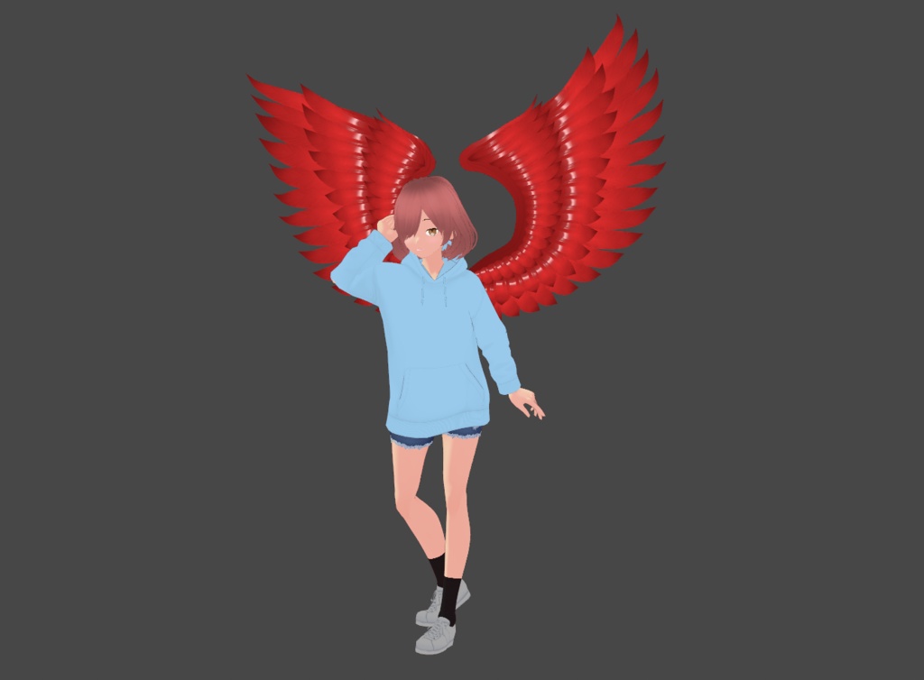 Angel Hover Wings - 20 variations (VROID)