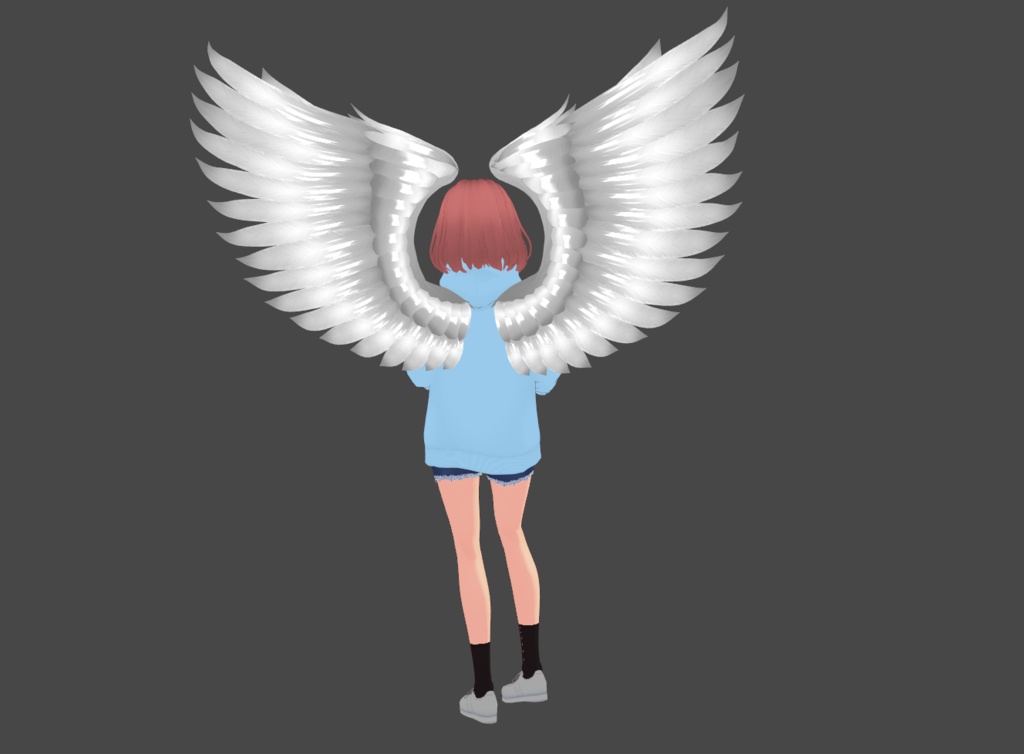 Angel Hover Wings - 20 variations (VROID)