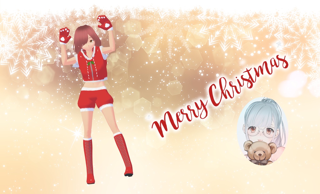 [FREE] Abby's Christmas Clothing Set (VROID)