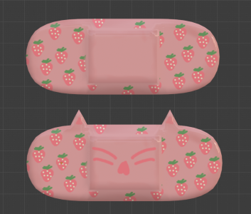Strawberry Kitty Bandage
