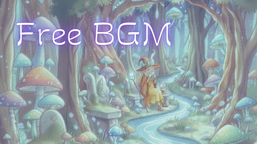 【フリーBGM】魔法使いの小休憩