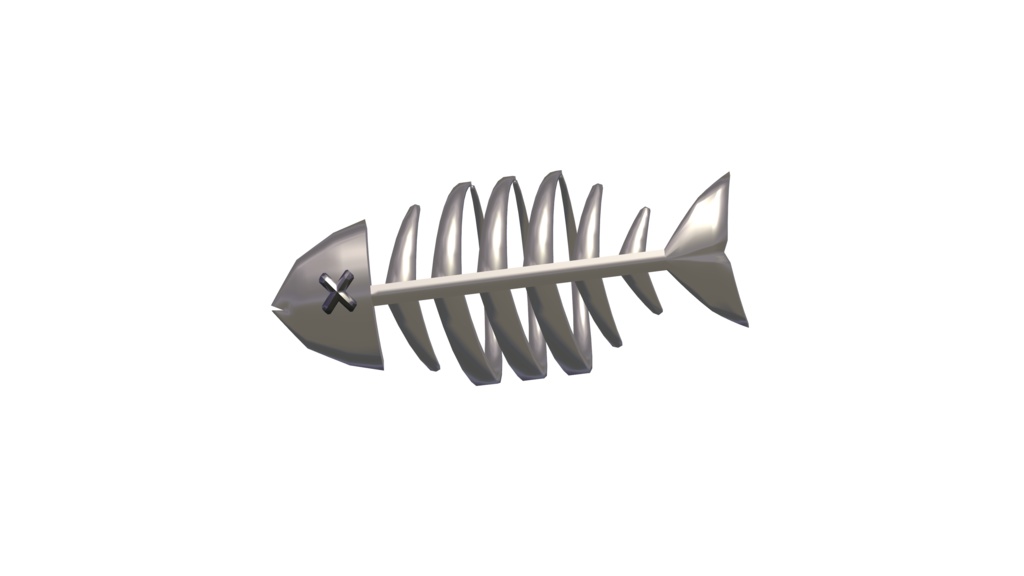 【無料】Fishbone Earring