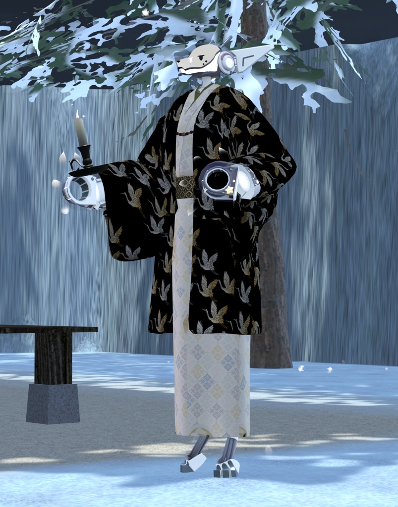 【FREE】Winter Kimono for Chimera Hue