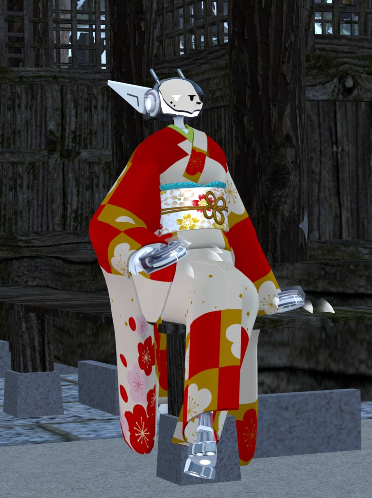 【FREE】Winter Kimono for Chimera Hue