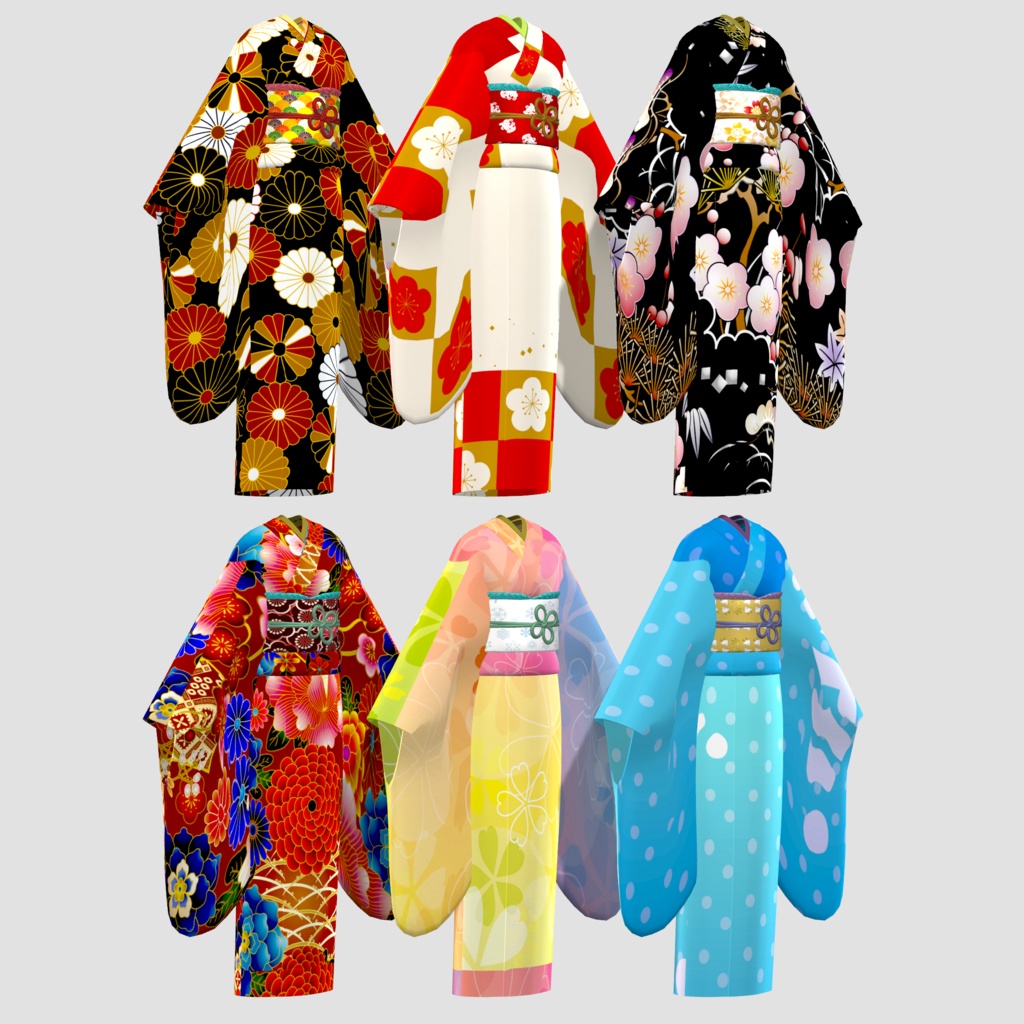 【FREE】Winter Kimono for Chimera Hue