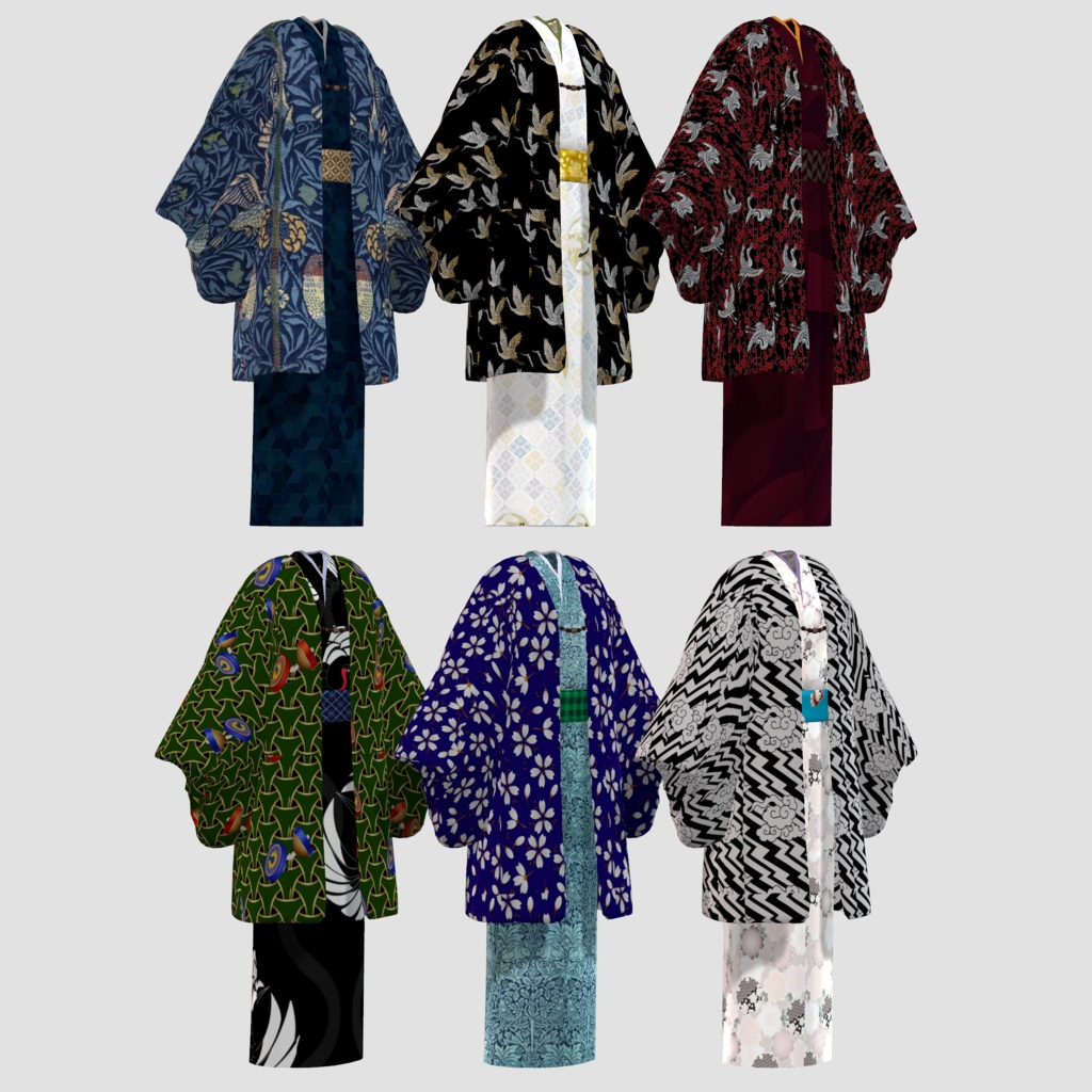 【FREE】Winter Kimono for Chimera Hue
