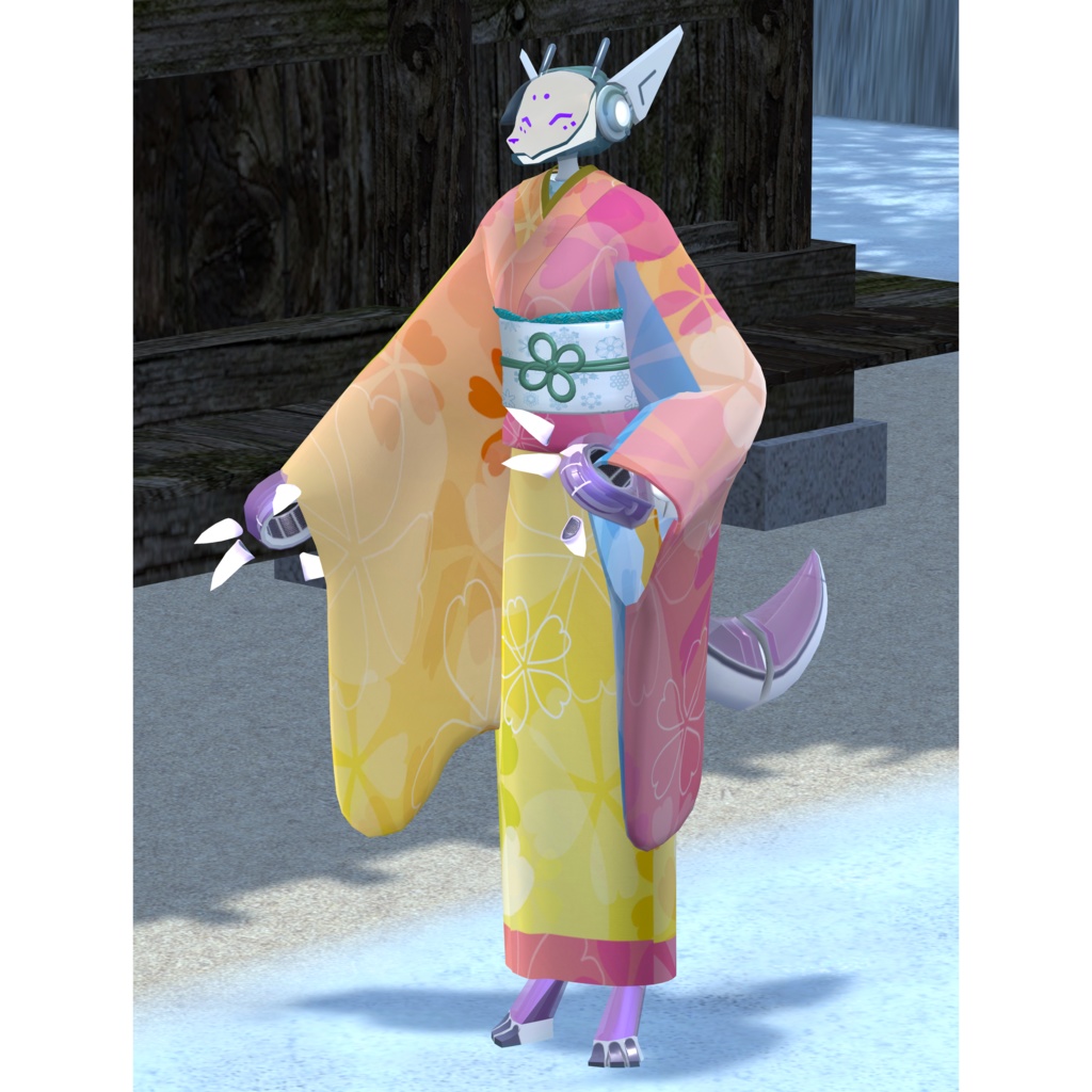 【FREE】Winter Kimono  for Chimera Hue