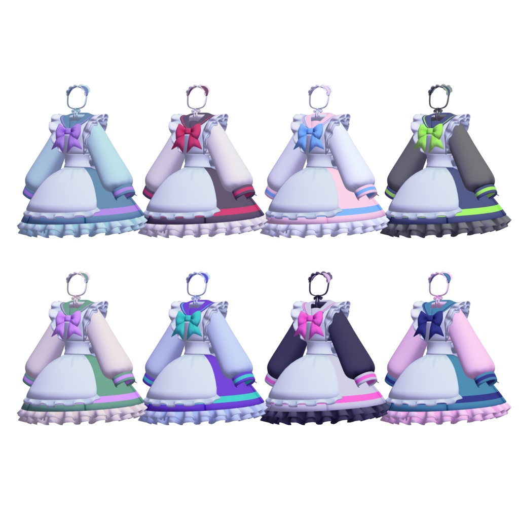 【free】Sailor collar maid for Chimera Hue