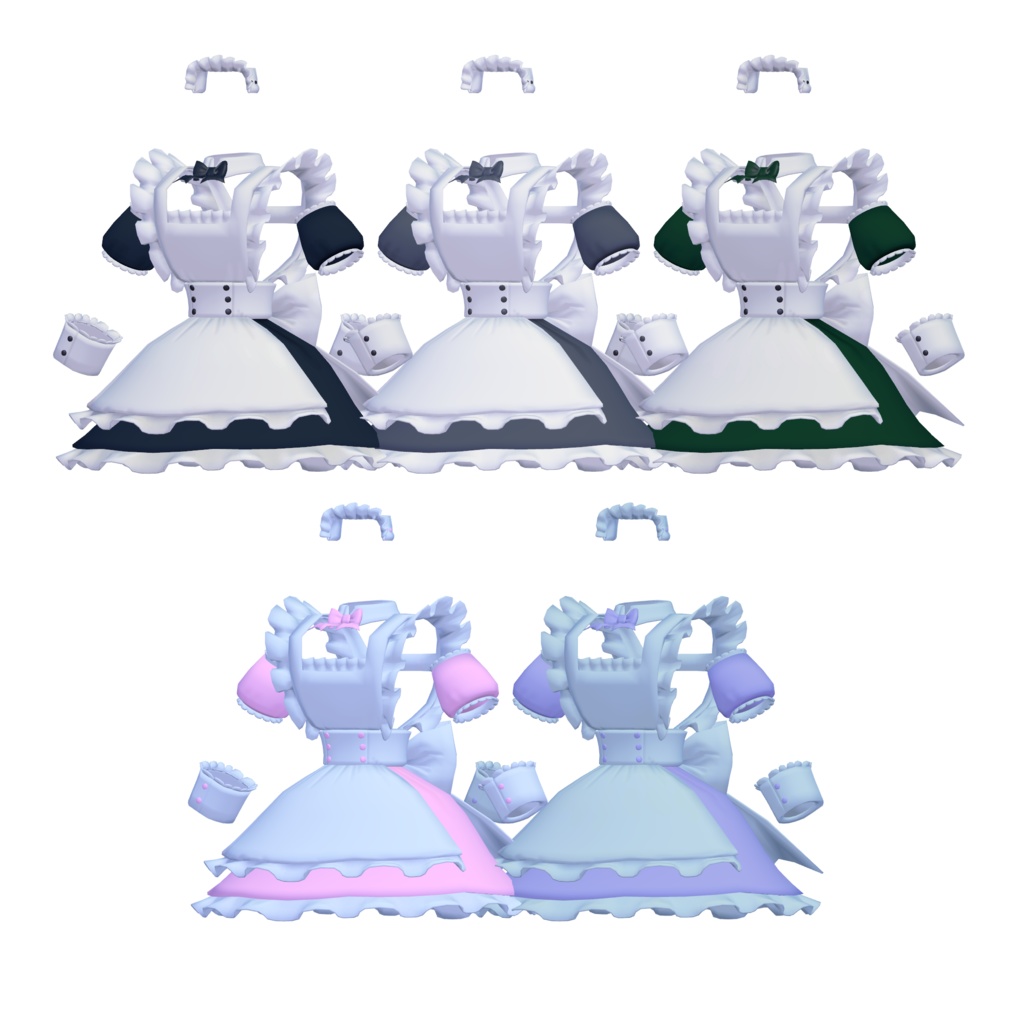 【free】Maid outfit for RiOT