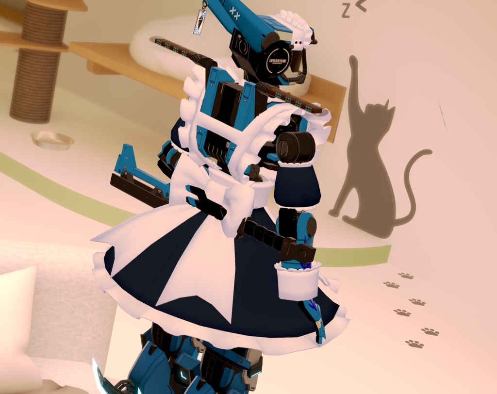 【free】Maid outfit for RiOT