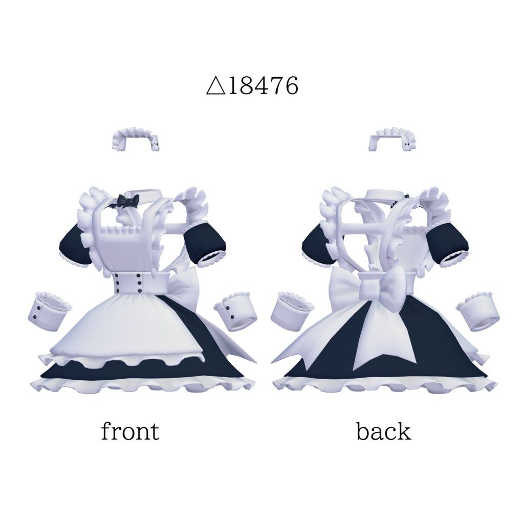 【free】Maid outfit for RiOT