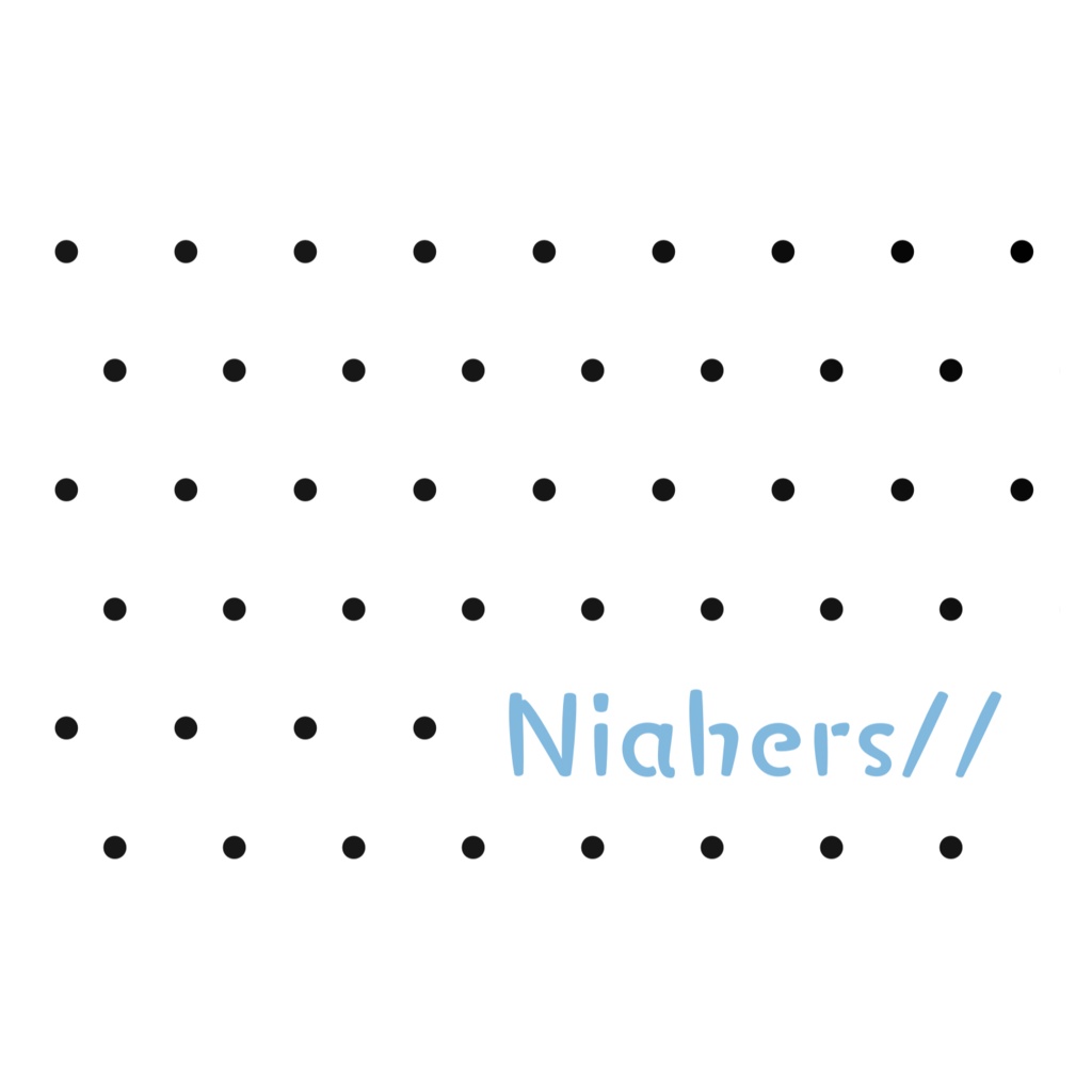 Niahers ICカードステッカー